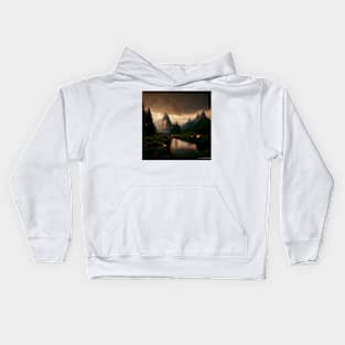 The road to Mordor #15 Kids Hoodie